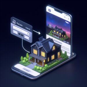 Real Estate Website To App